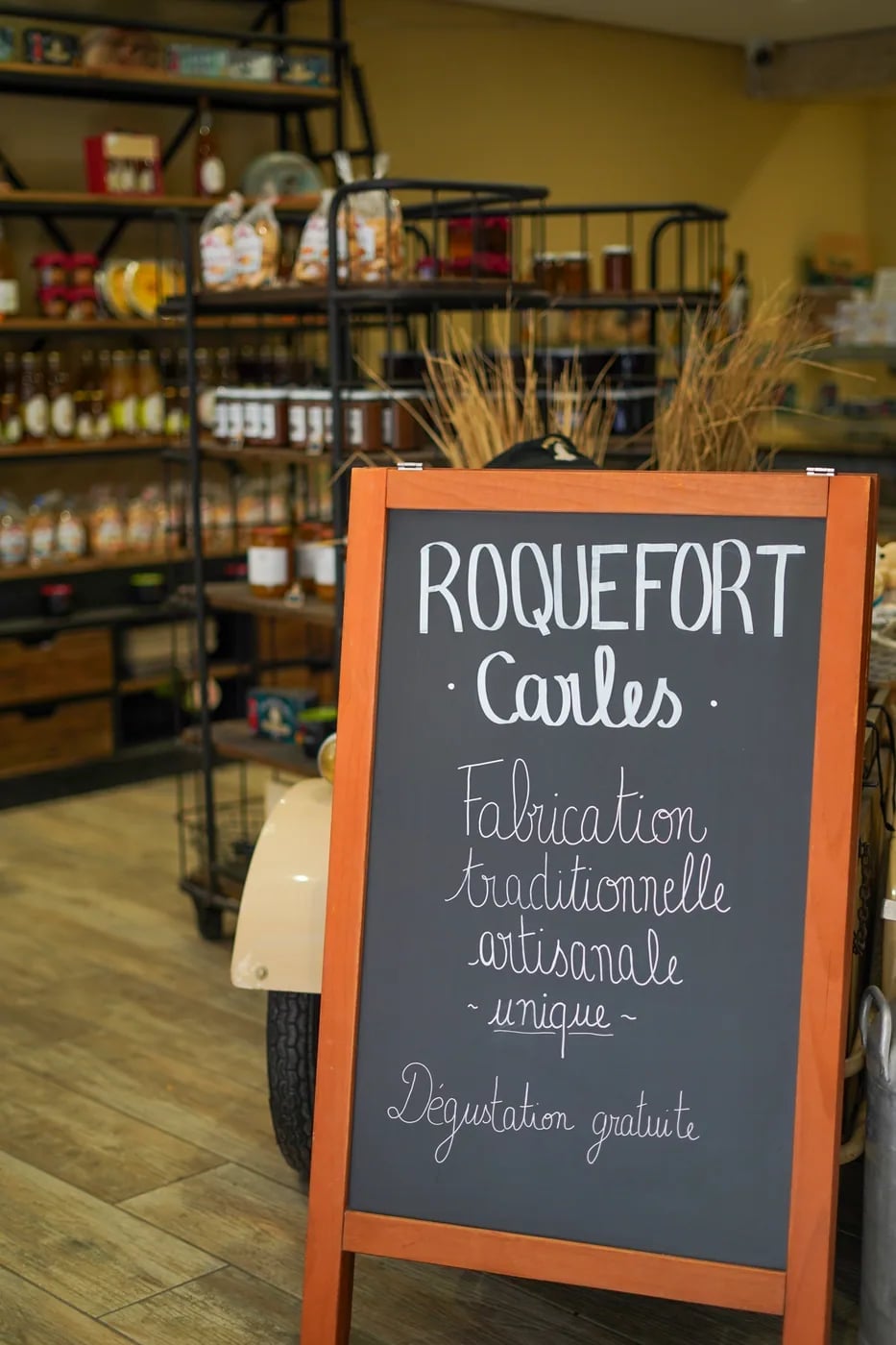 Roquefort gamme Convoitise — pain entier de Roquefort Carles.